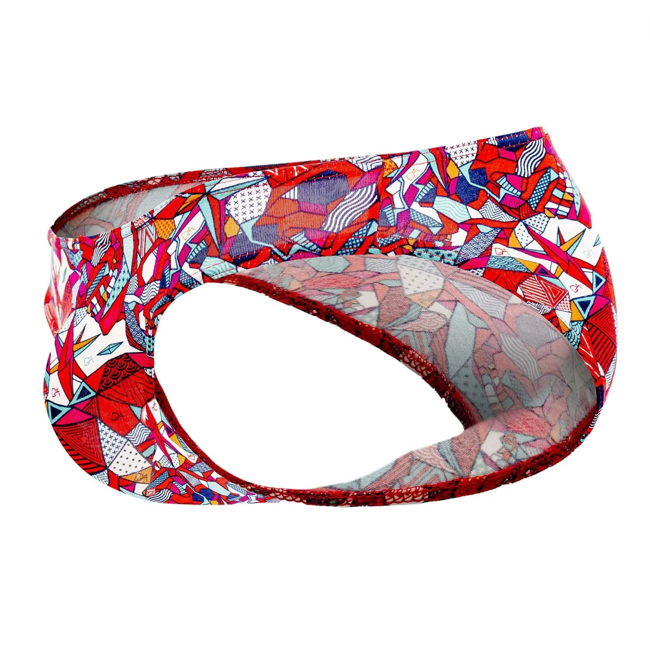 Bekleidung_Doreanse_Herrenunterwäsche Doreanse 1243-PRN Pop-Art-Bikini Farbig Bedruckt