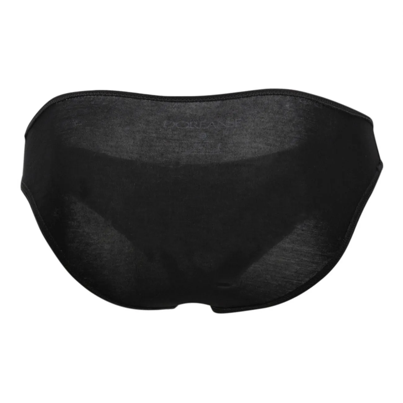 Bekleidung_Doreanse_Herrenunterwäsche Doreanse 1281-BLK Bequeme Bikini-Slip Farbe Schwarz