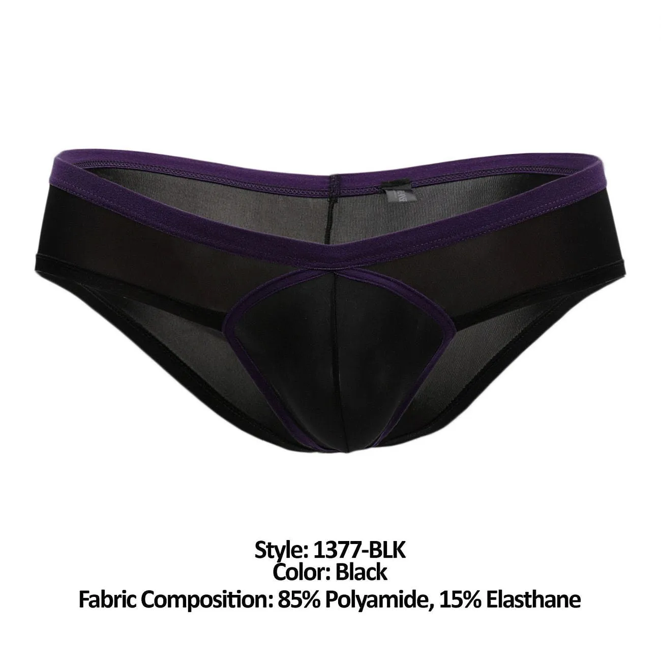 Bekleidung_Doreanse_Herrenunterwäsche Doreanse 1377-BLK Boost Cheeky Slip Farbe Schwarz