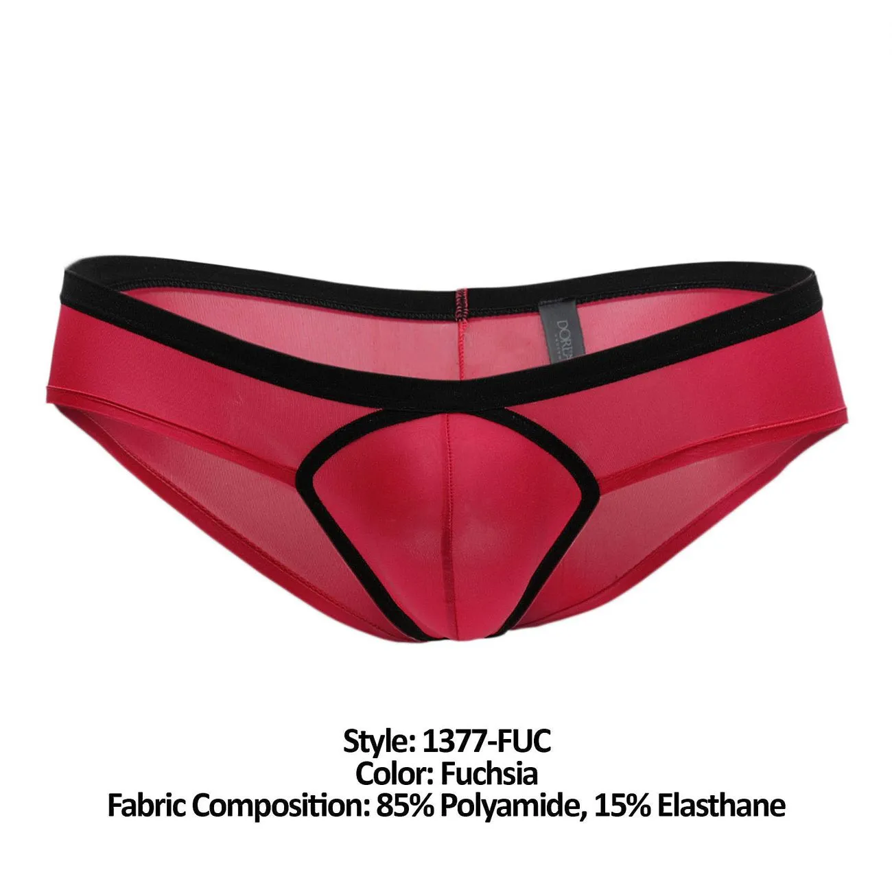 Bekleidung_Doreanse_Herrenunterwäsche Doreanse 1377-FUC Boost Cheeky Slip Farbe Fuchsia