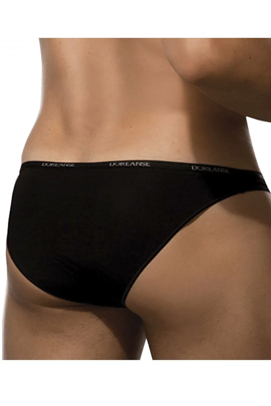 Bekleidung_Doreanse_Herrenunterwäsche Doreanse 1395-BLK Aire Bikini Farbe Schwarz