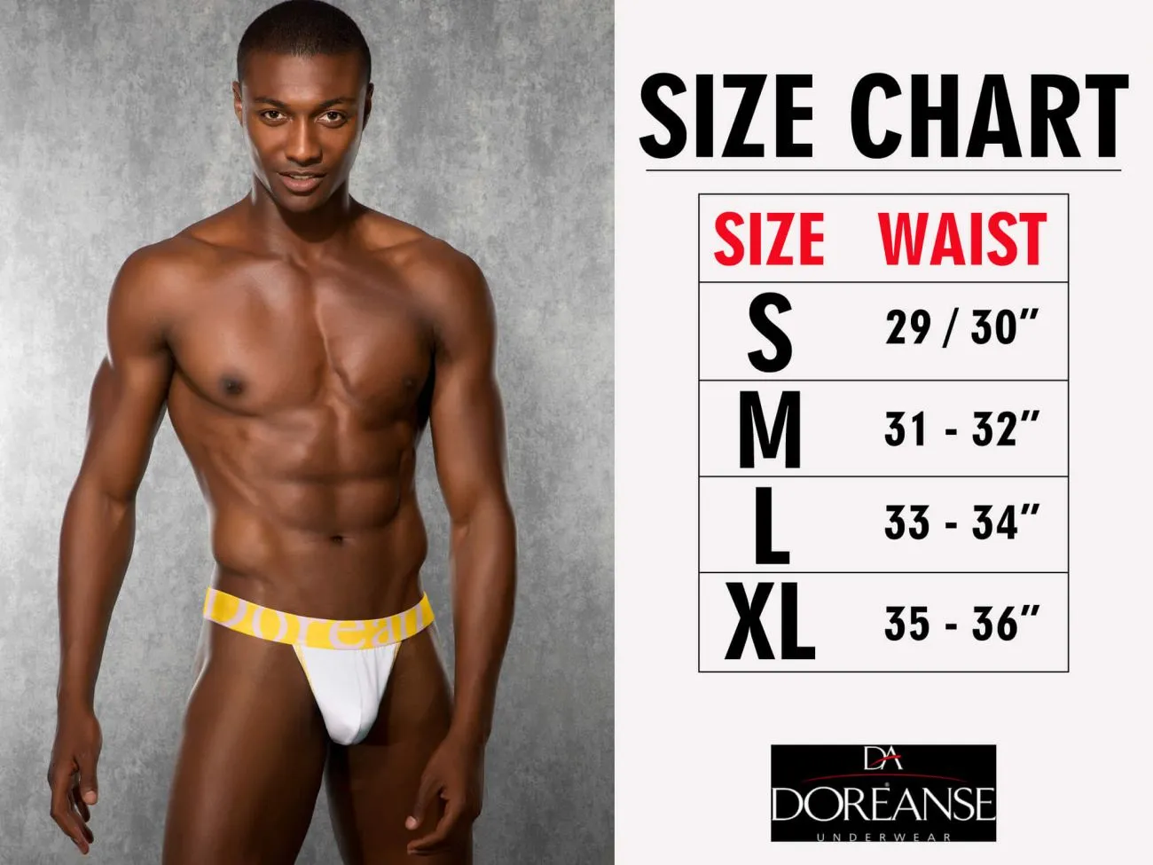 Bekleidung_Doreanse_Herrenunterwäsche Locker sitzende Bikini-Slip