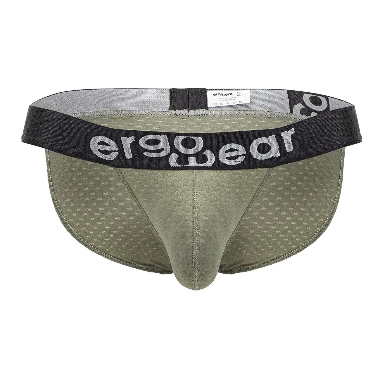 Bekleidung_Ergowear_Herrenunterwäsche ErgoWear EW1678 MAX FLOW Bikini Farbe Rauchgrün