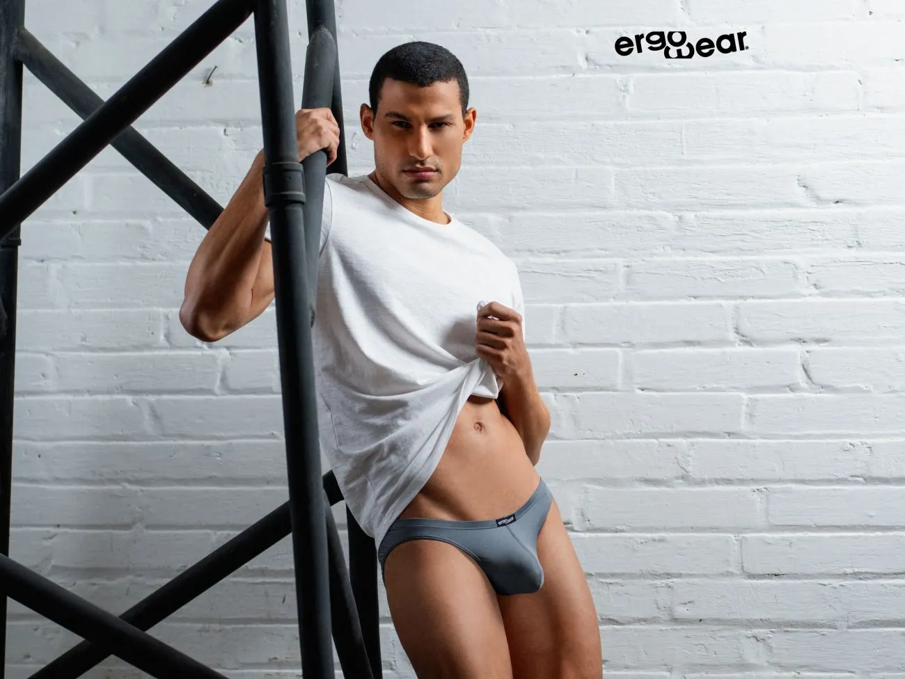 Bekleidung_Ergowear_Herrenunterwäsche ErgoWear EW1704 X4D Bikini Farbe Grau