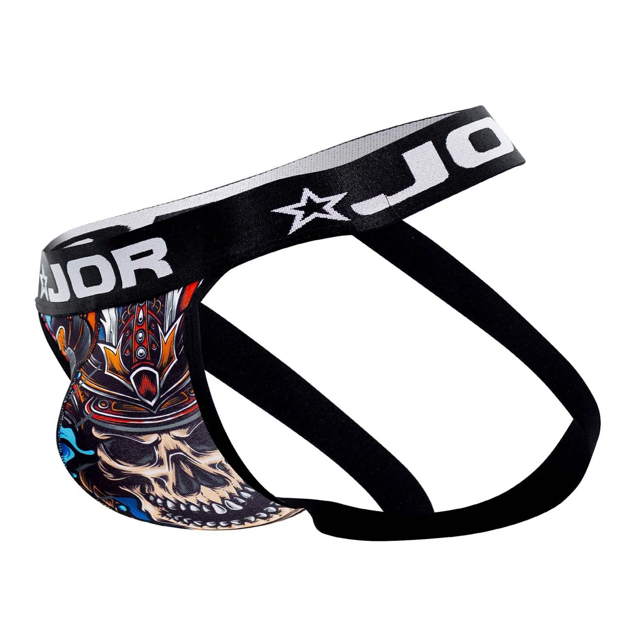 Bekleidung_Jor_Herrenunterwäsche JOR 1532 Geisha-Jockstrap Farbig Bedruckt
