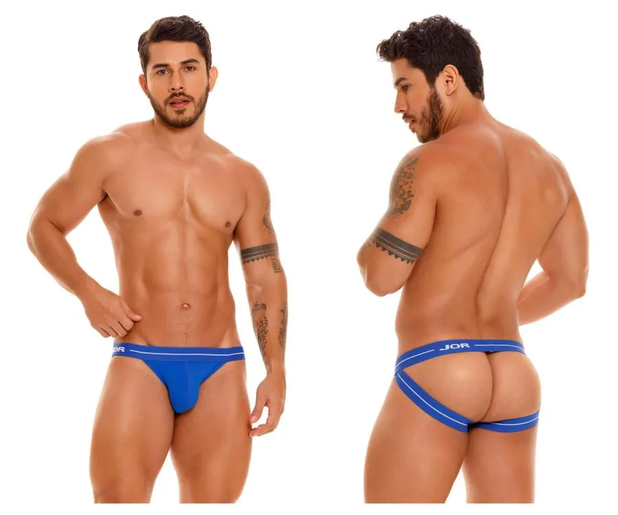 Bekleidung_Jor_Herrenunterwäsche JOR 1838 Täglicher Jockstrap Farbe Blau