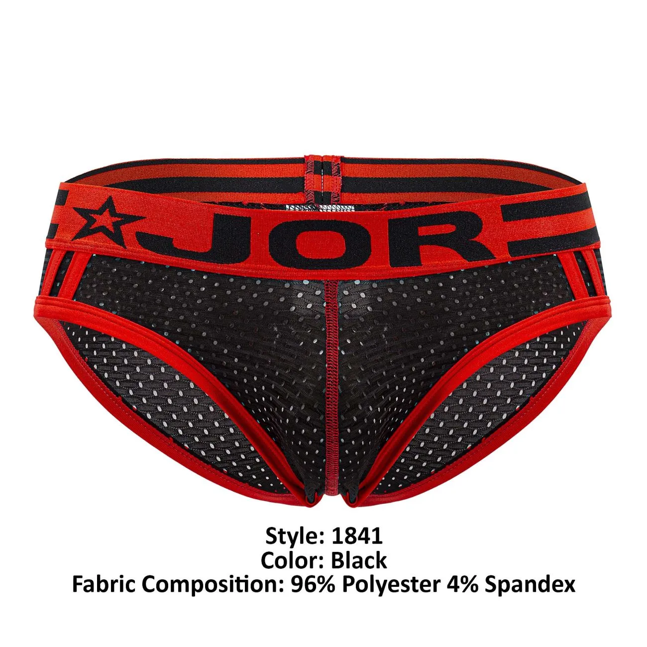 Bekleidung_Jor_Herrenunterwäsche JOR 1841 Nitro Bikini Farbe Schwarz