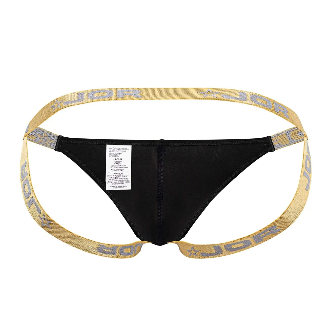 Bekleidung_Jor_Herrenunterwäsche JOR 1847 Ares Jockstrap Farbe Schwarz