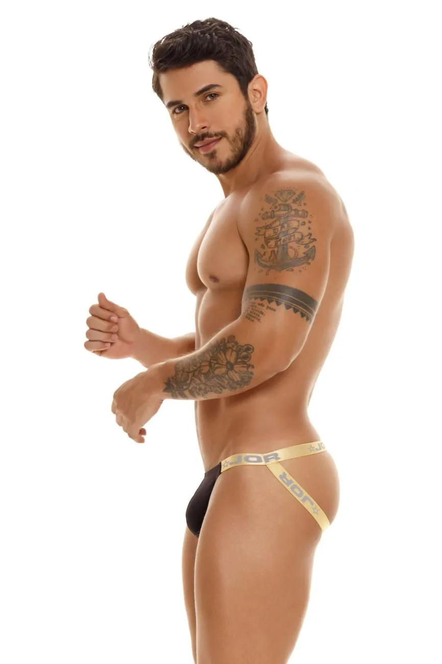 Bekleidung_Jor_Herrenunterwäsche JOR 1847 Ares Jockstrap Farbe Schwarz