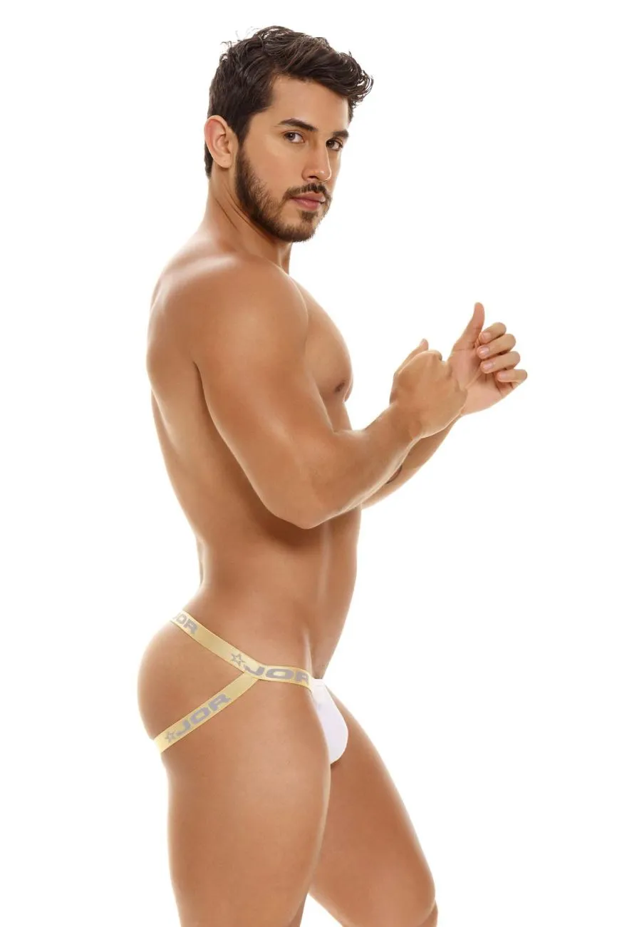 Bekleidung_Jor_Herrenunterwäsche JOR 1847 Ares Jockstrap Farbe Weiß