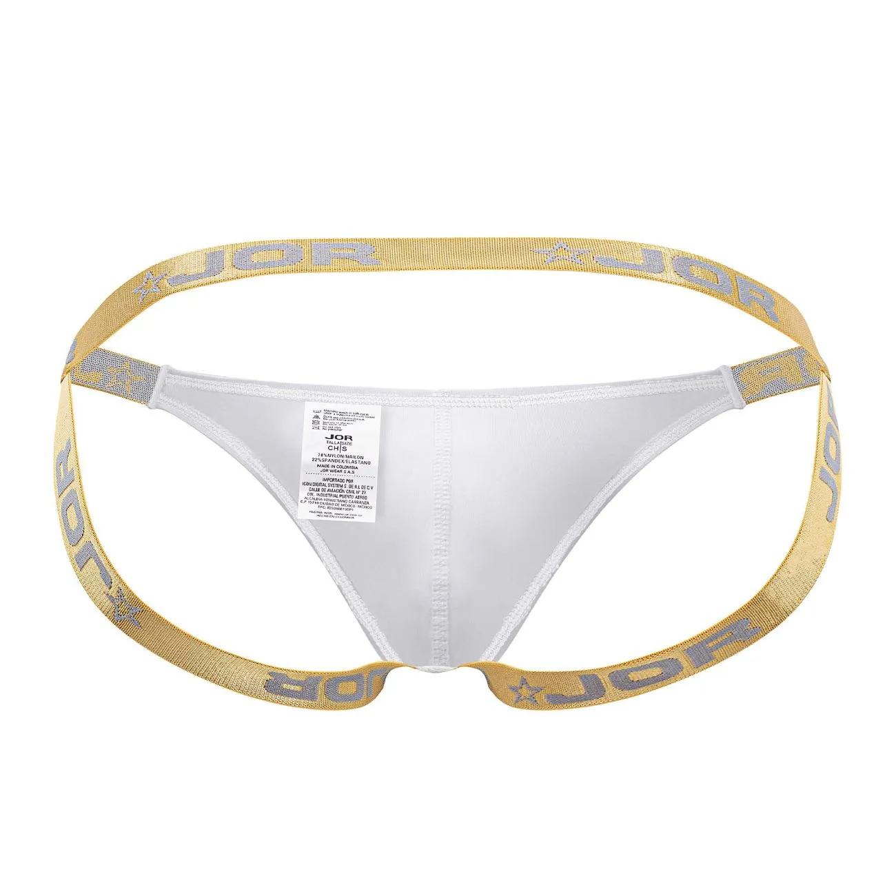 Bekleidung_Jor_Herrenunterwäsche JOR 1847 Ares Jockstrap Farbe Weiß