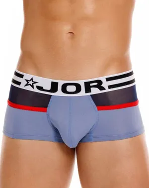 Bekleidung_Jor_Herrenunterwäsche Jor 1940 Sportliche Unterhosen Blau