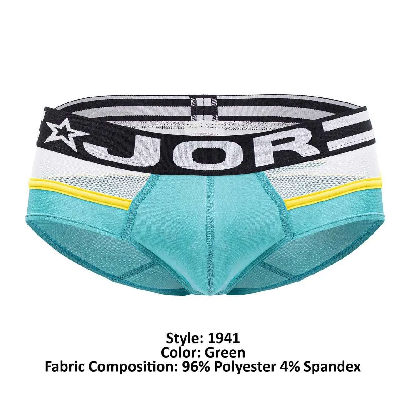 Bekleidung_Jor_Herrenunterwäsche JOR 1941 Sport-Slip Farbe Grün