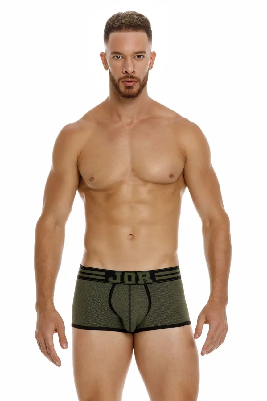 Bekleidung_Jor_Herrenunterwäsche JOR 1943 College Shorts Farbe Grün