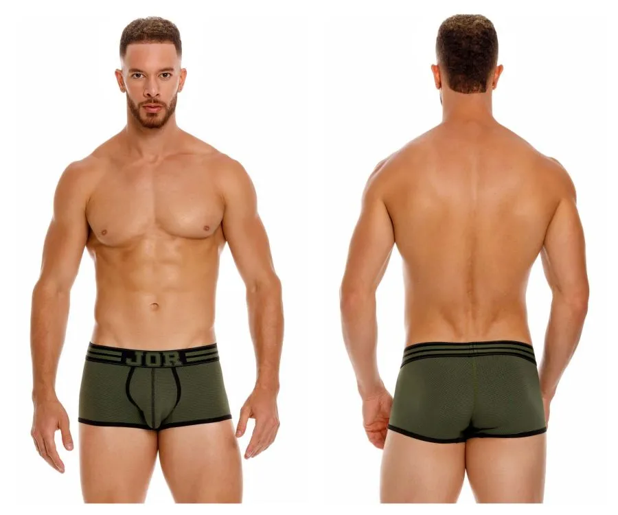 Bekleidung_Jor_Herrenunterwäsche JOR 1943 College Shorts Farbe Grün