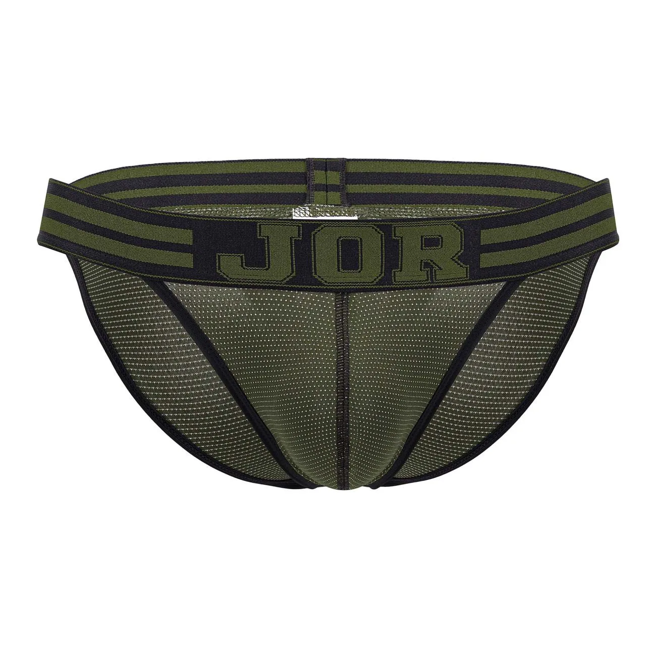 Bekleidung_Jor_Herrenunterwäsche JOR 1945 College-Bikini Farbe Grün