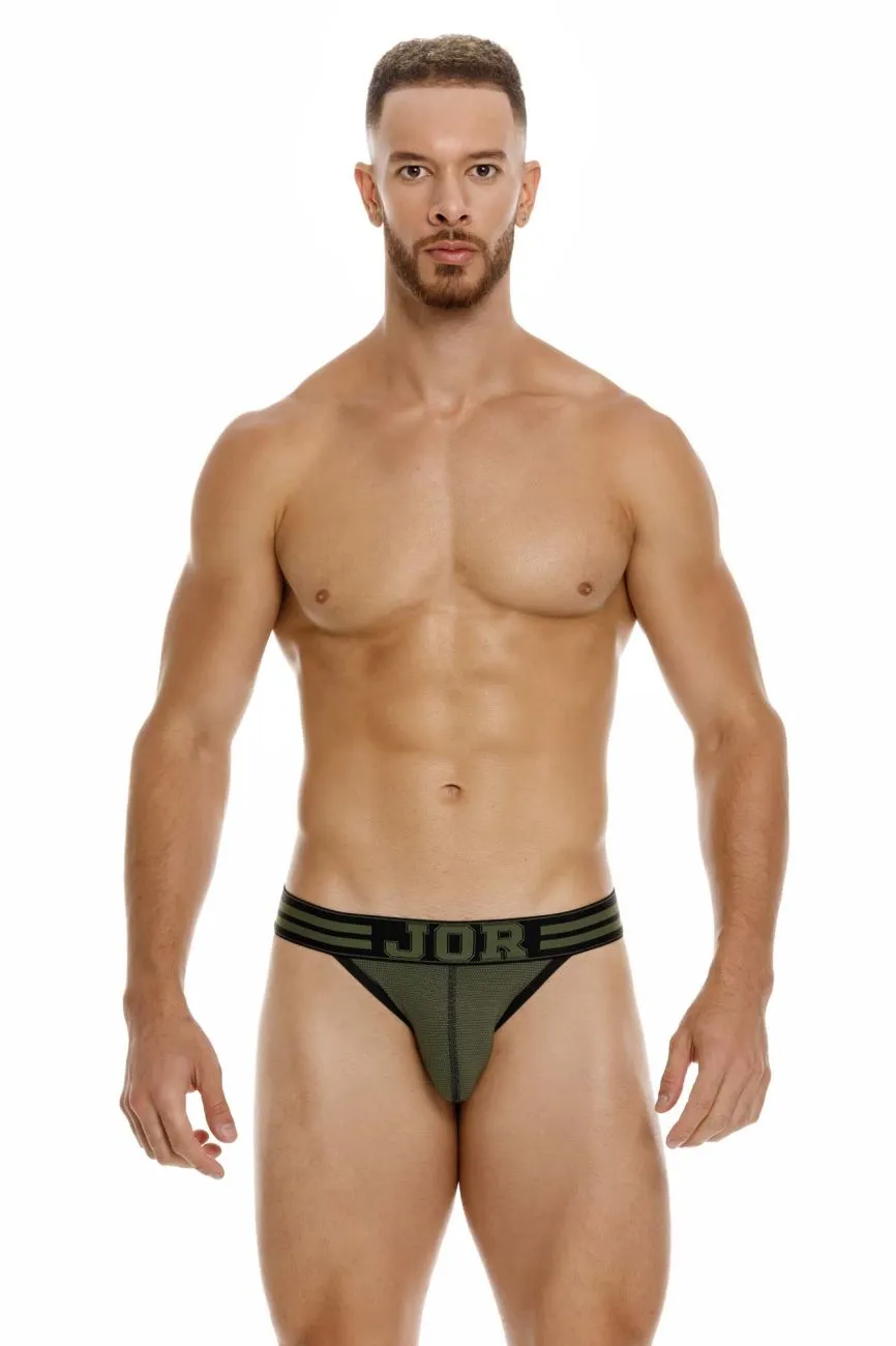Bekleidung_Jor_Herrenunterwäsche JOR 1945 College-Bikini Farbe Grün