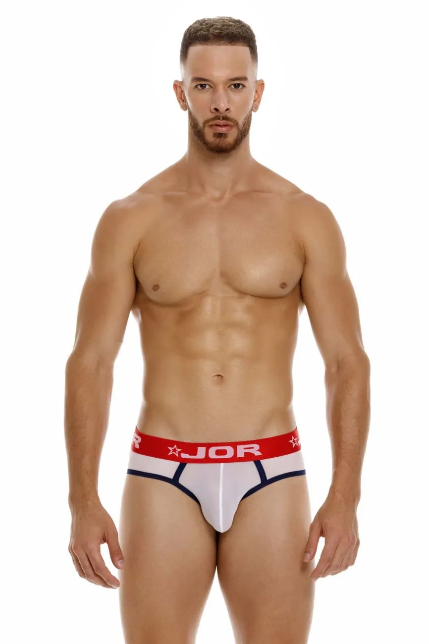Bekleidung_Jor_Herrenunterwäsche JOR 1966 Dakar Bikini Farbe Weiß