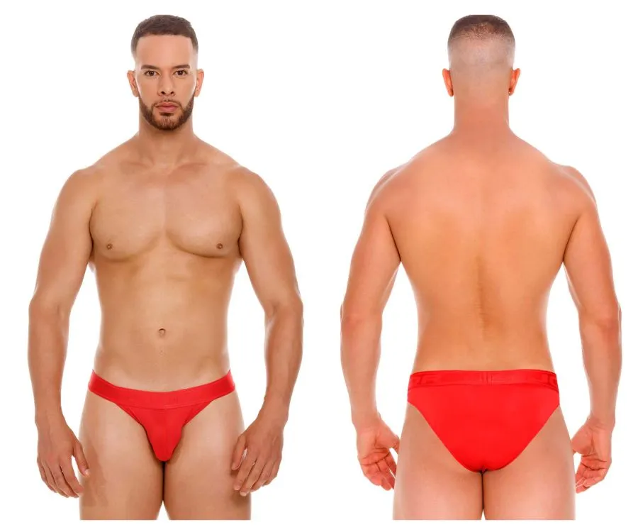Bekleidung_Jor_Herrenunterwäsche JOR 2048 Element Bikini Farbe Rot