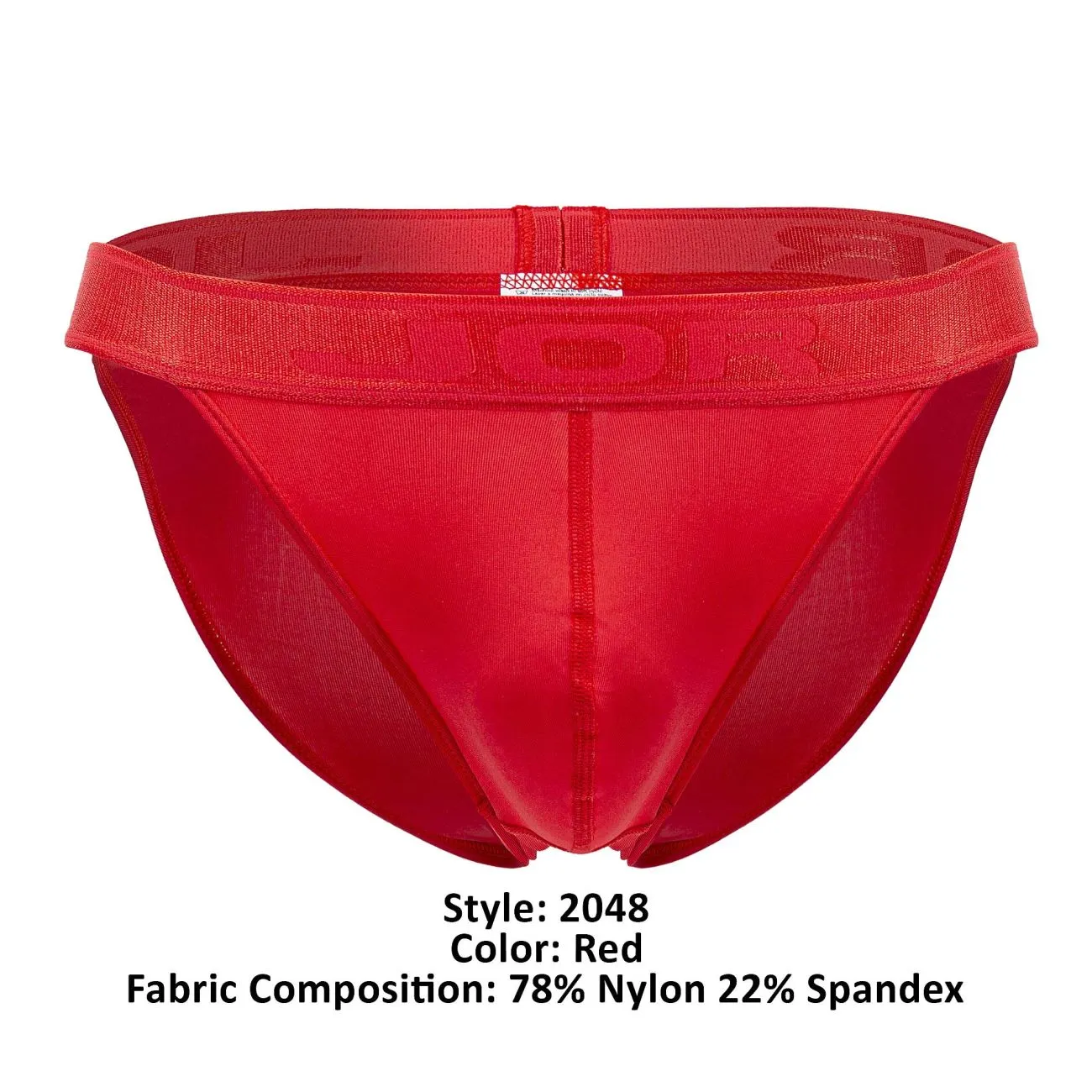 Bekleidung_Jor_Herrenunterwäsche JOR 2048 Element Bikini Farbe Rot