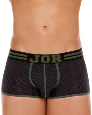 Bekleidung_Jor_Herrenunterwäsche Jor 2056 College Slips Schwarz