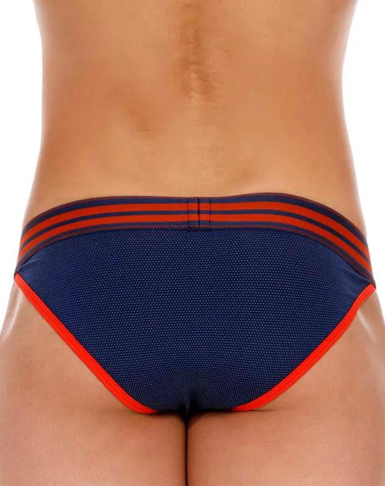 Bekleidung_Jor_Herrenunterwäsche Jor 2058 College-Bikini Blau