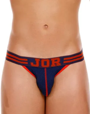 Bekleidung_Jor_Herrenunterwäsche Jor 2059 College-Jockstrap Blau