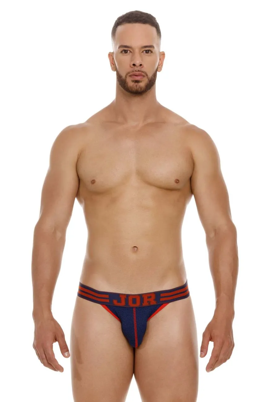 Bekleidung_Jor_Herrenunterwäsche JOR 2059 College-Jockstrap Farbe Blau