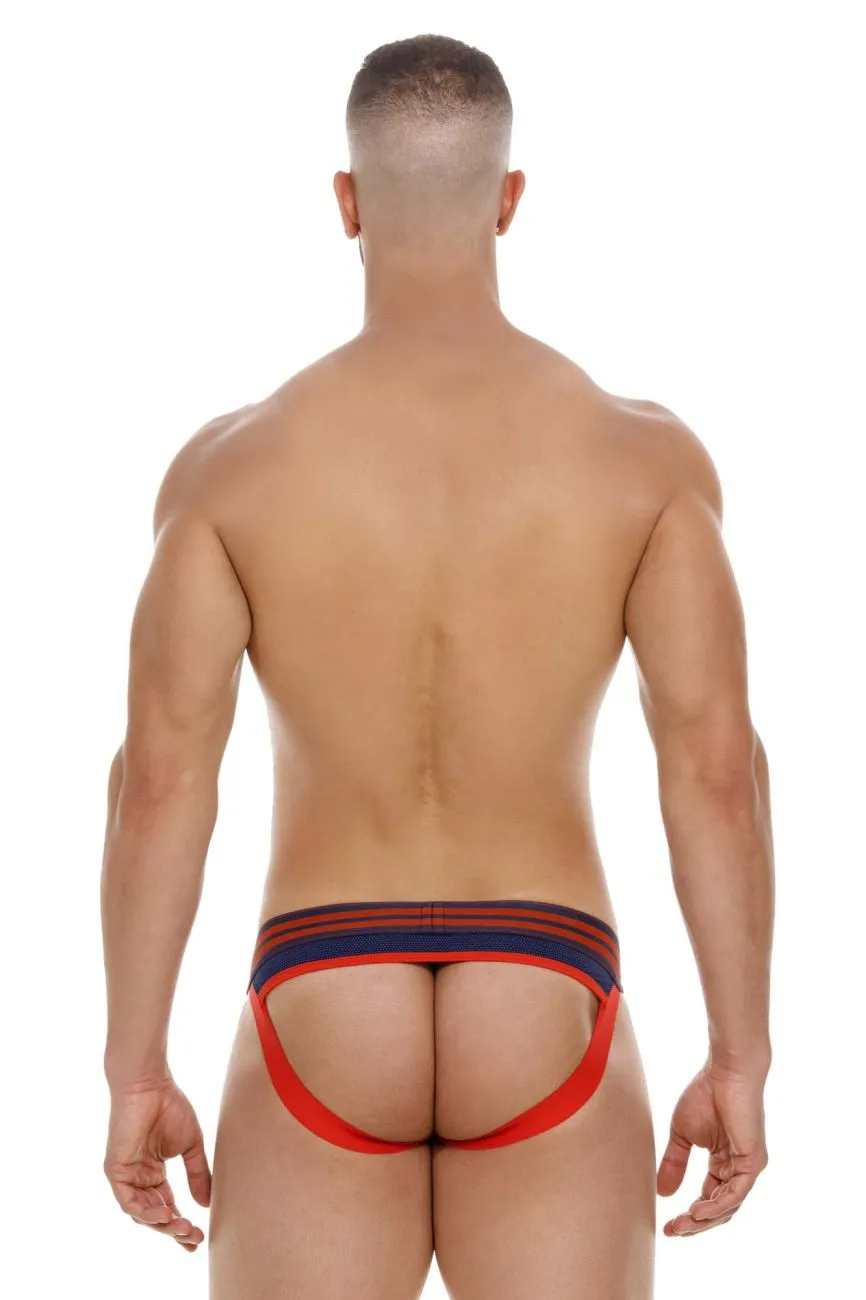 Bekleidung_Jor_Herrenunterwäsche JOR 2059 College-Jockstrap Farbe Blau