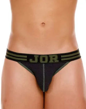 Bekleidung_Jor_Herrenunterwäsche Jor 2060 College-Tangas Schwarz