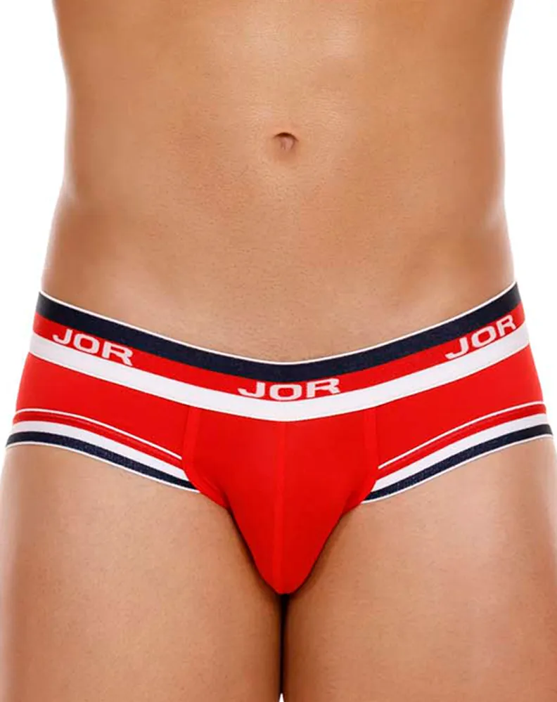 Bekleidung_Jor_Herrenunterwäsche Jor 2062 Matrosen-Slip Rot