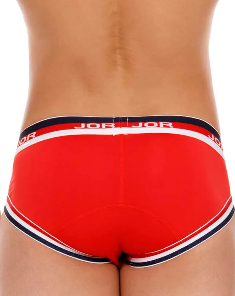 Bekleidung_Jor_Herrenunterwäsche Jor 2062 Matrosen-Slip Rot