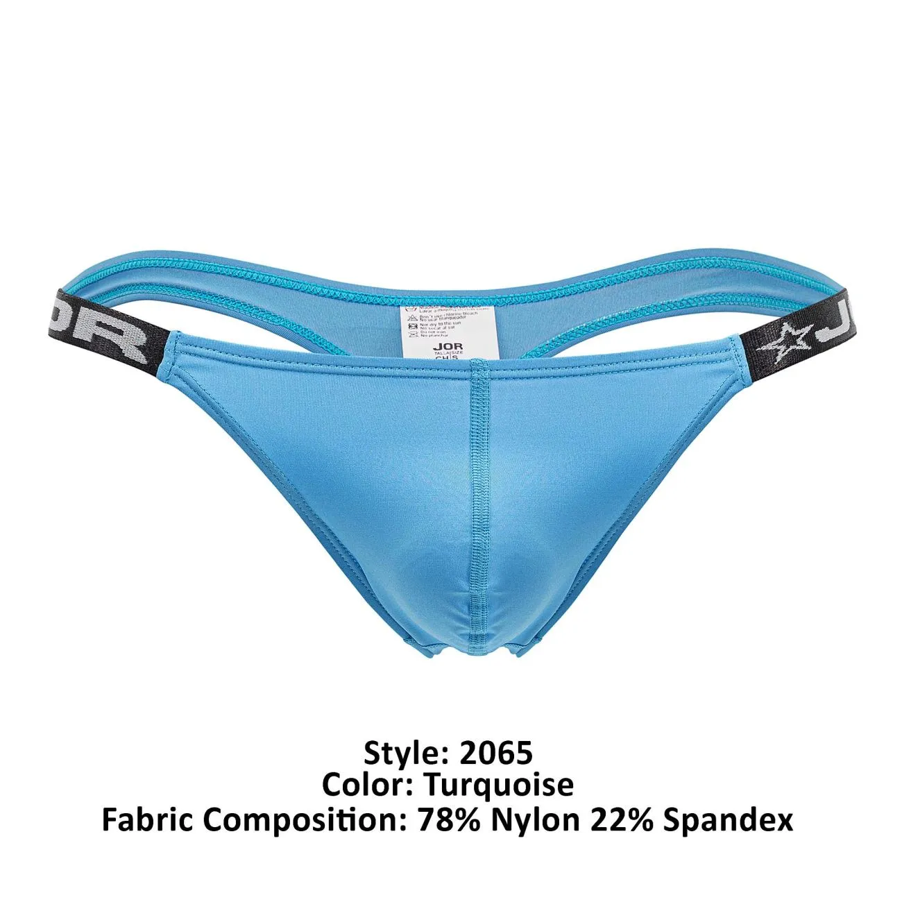 Bekleidung_Jor_Herrenunterwäsche JOR 2065 Eros Tangas Farbe Türkis