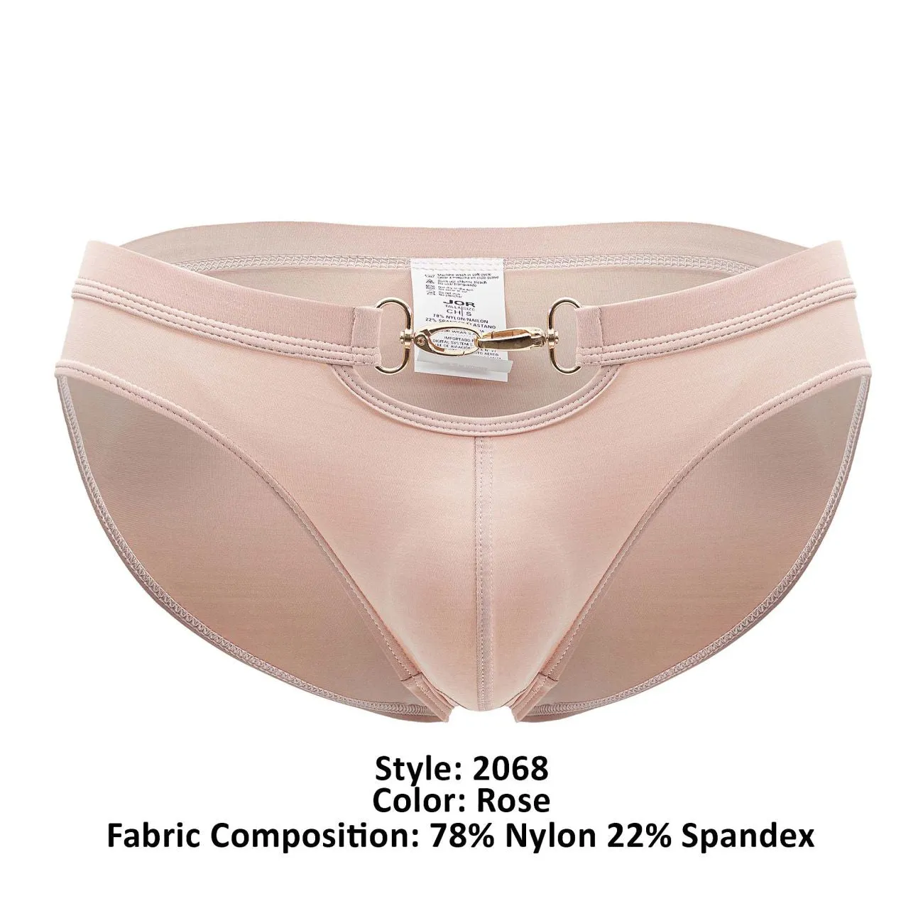 Bekleidung_Jor_Herrenunterwäsche JOR 2068 Orion Bikini Farbe Rosa