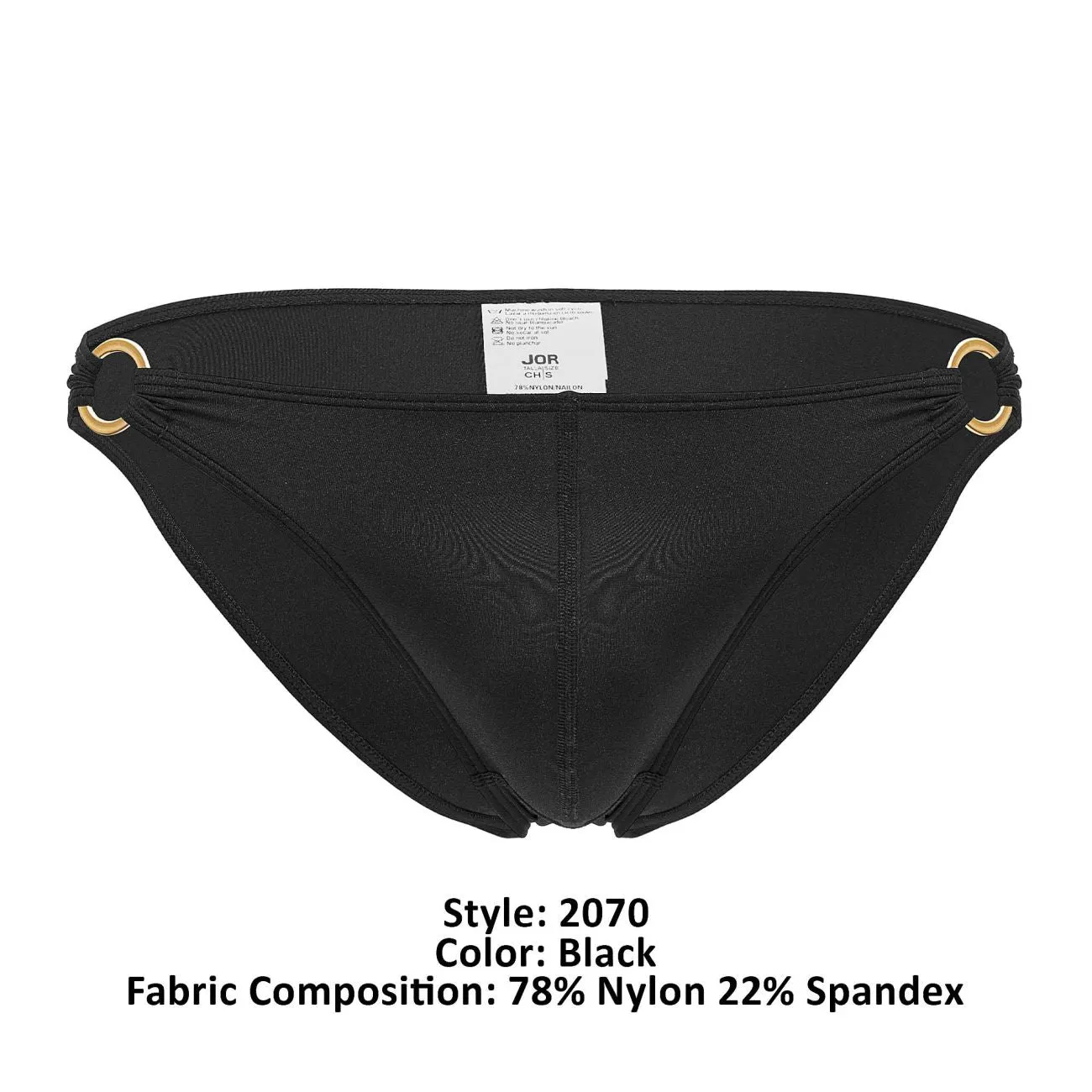 Bekleidung_Jor_Herrenunterwäsche JOR 2070 Magnus Bikini Farbe Schwarz