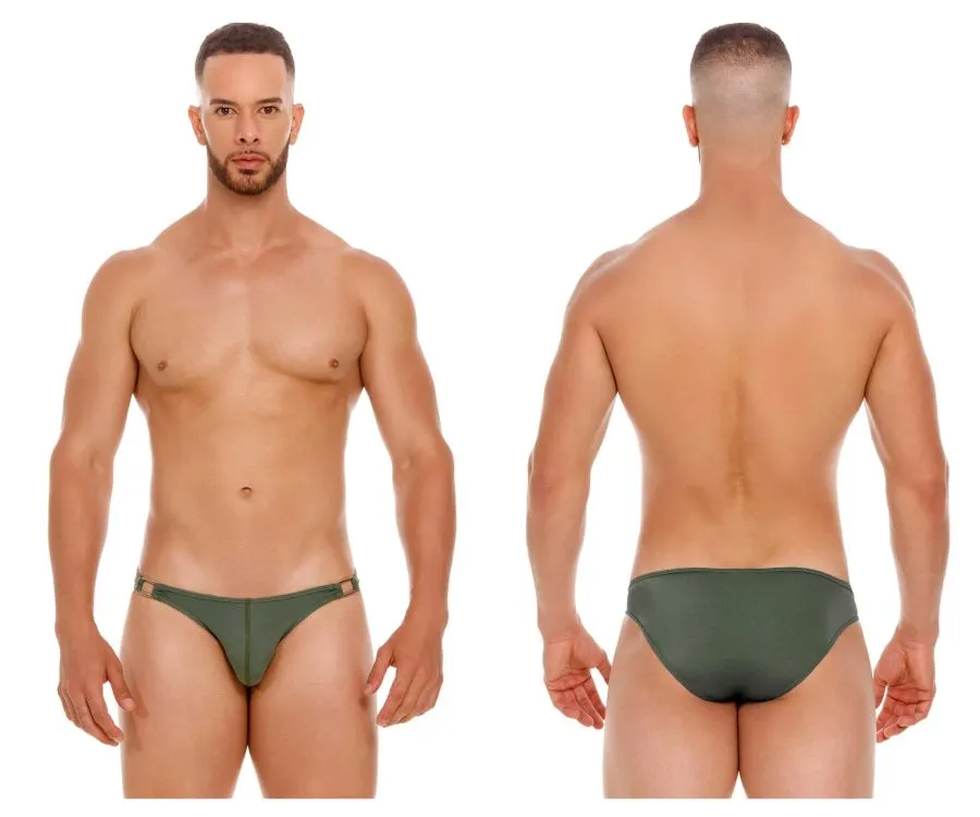 Bekleidung_Jor_Herrenunterwäsche JOR 2072 Titan Bikini Farbe Grün