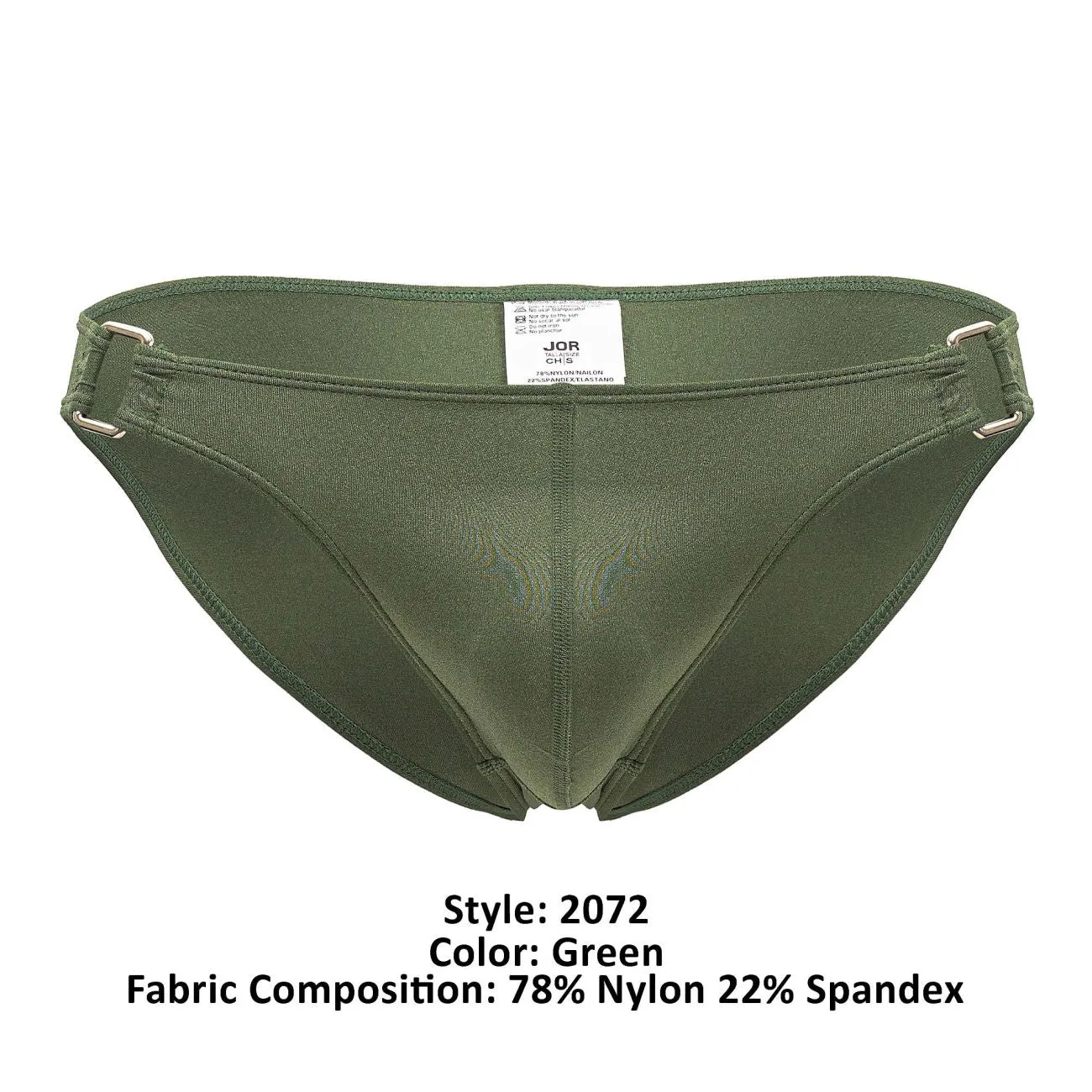 Bekleidung_Jor_Herrenunterwäsche JOR 2072 Titan Bikini Farbe Grün