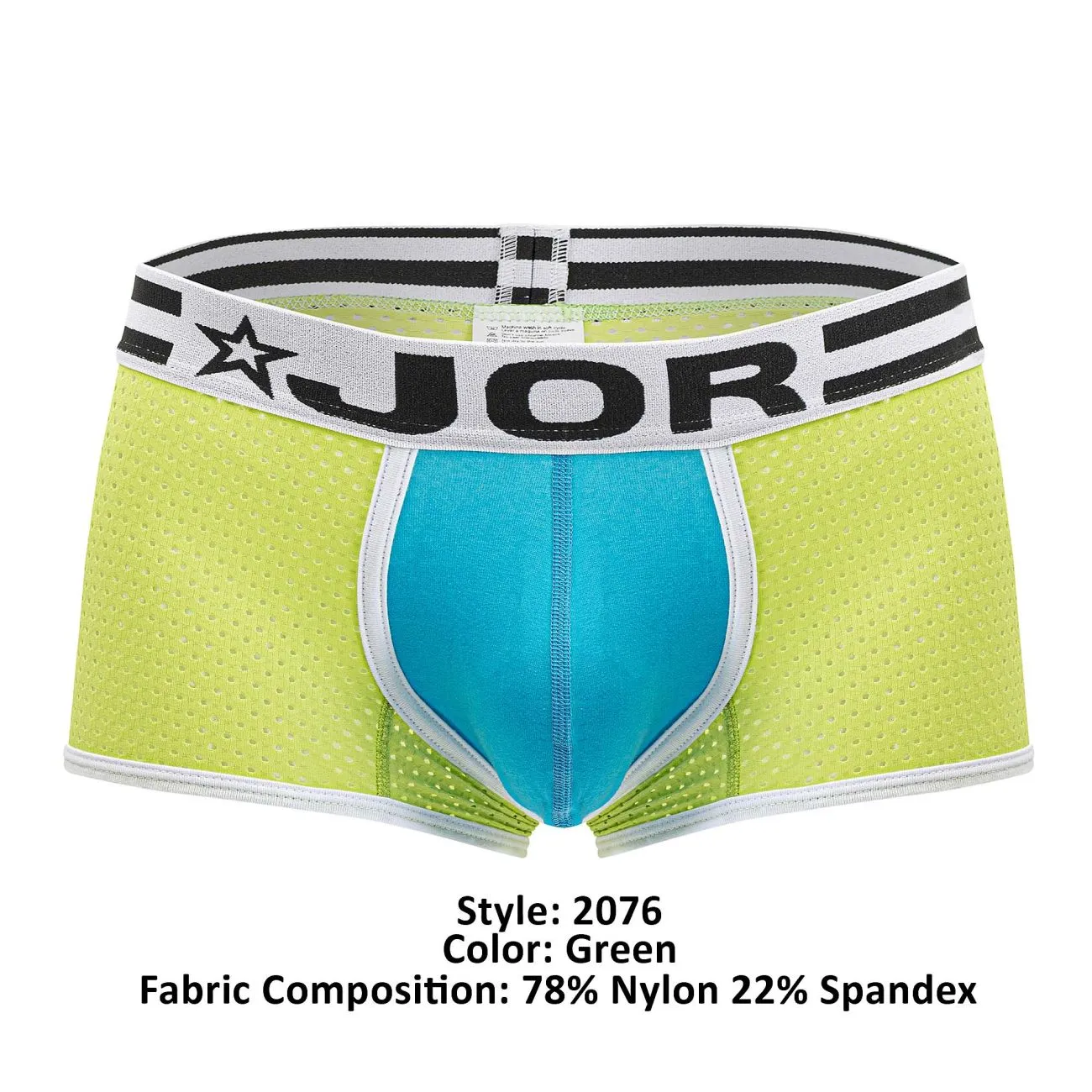 Bekleidung_Jor_Herrenunterwäsche JOR 2076 Armee-Boxershorts Farbe Grün