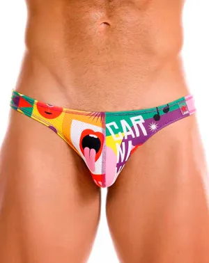 Bekleidung_Jor_Herrenunterwäsche Jor 2172 Karnevals-Jockstrap Bedruckt