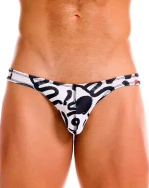 Bekleidung_Jor_Herrenunterwäsche Jor 2186 Liebes-Bikini bedruckt