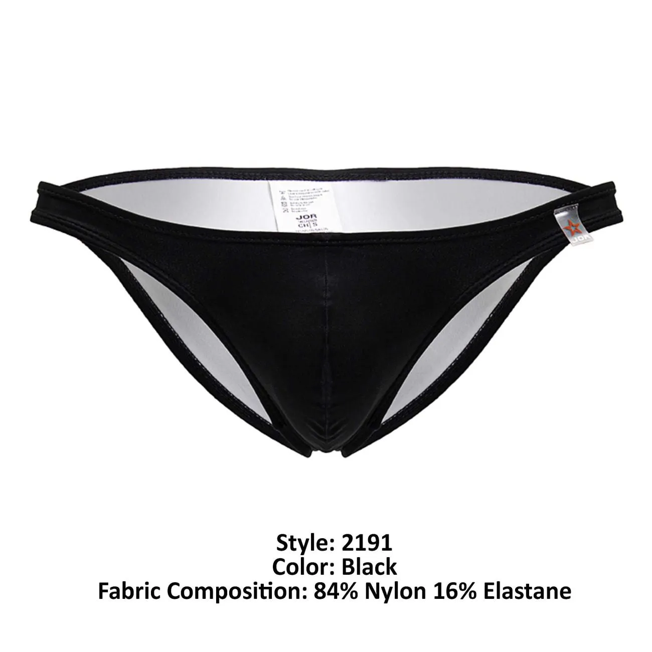 Bekleidung_Jor_Herrenunterwäsche JOR 2191 Reise Bikini Farbe Schwarz