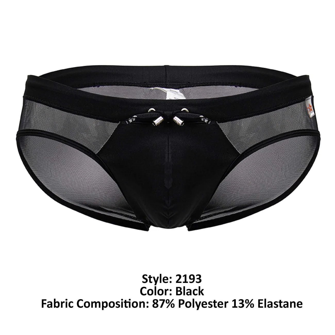 Bekleidung_Jor_Herrenunterwäsche JOR 2193 Mystic Badehose Farbe Schwarz