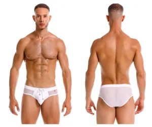 Bekleidung_Jor_Herrenunterwäsche JOR 2193 Mystic Badehose Farbe Weiß