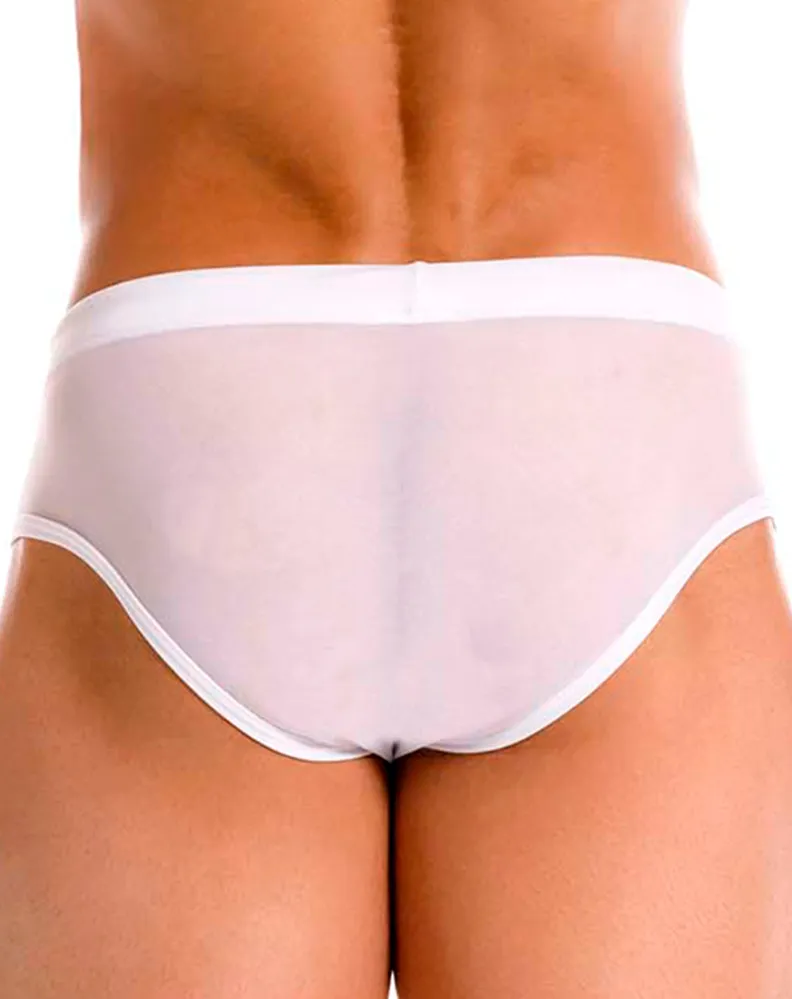 Bekleidung_Jor_Herrenunterwäsche Jor 2193 Mystic Badehose Weiß