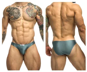 Bekleidung_Justin   Simon_Herrenunterwäsche JUSTIN SIMON XSJ01 Klassischer Bikini Farbe Metallgrün