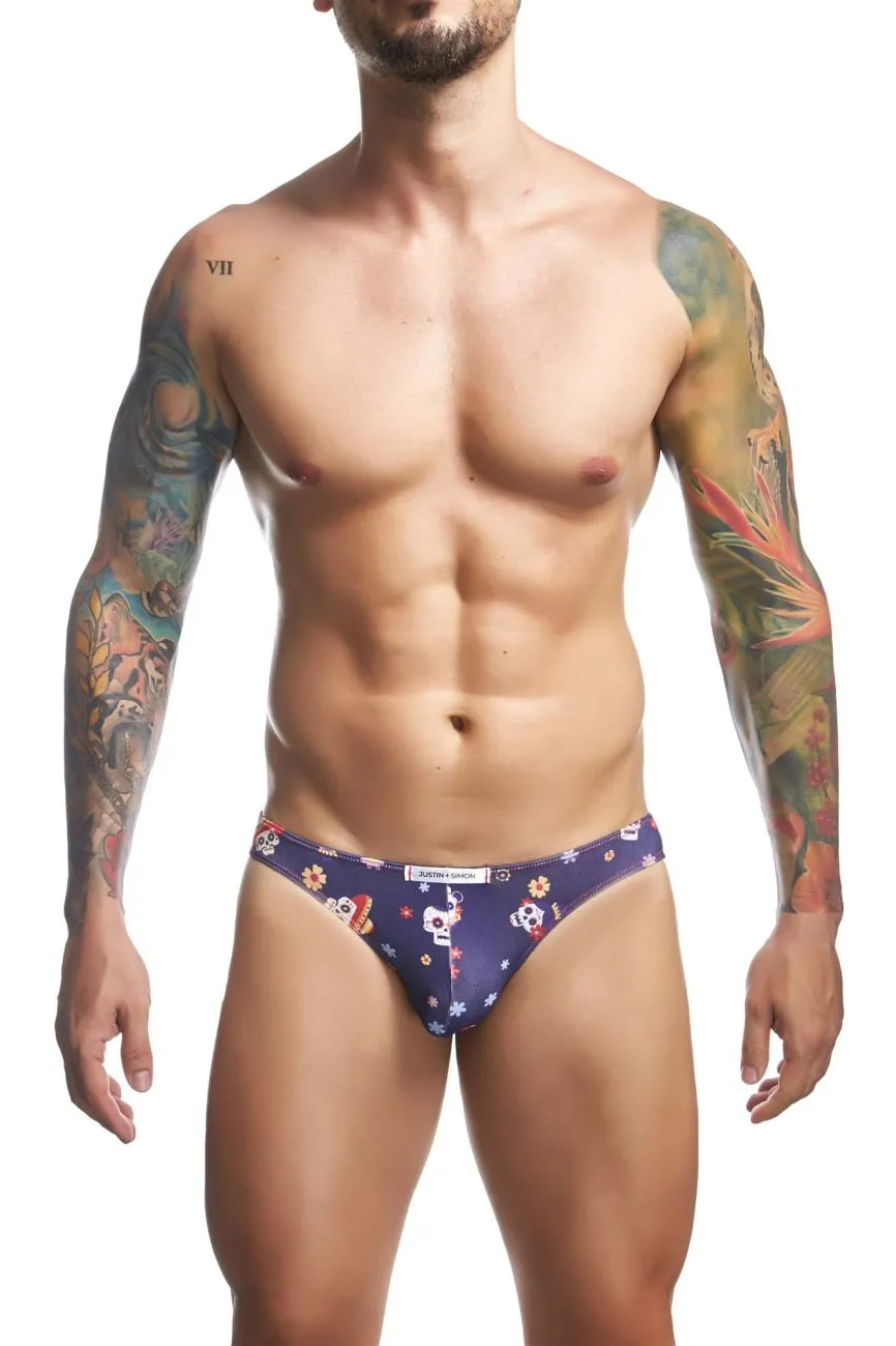 Kleidung_Justin   Simon_Herrenunterwäsche JUSTIN SIMON XSJ01 Klassischer Bikini Farbe Mexiko