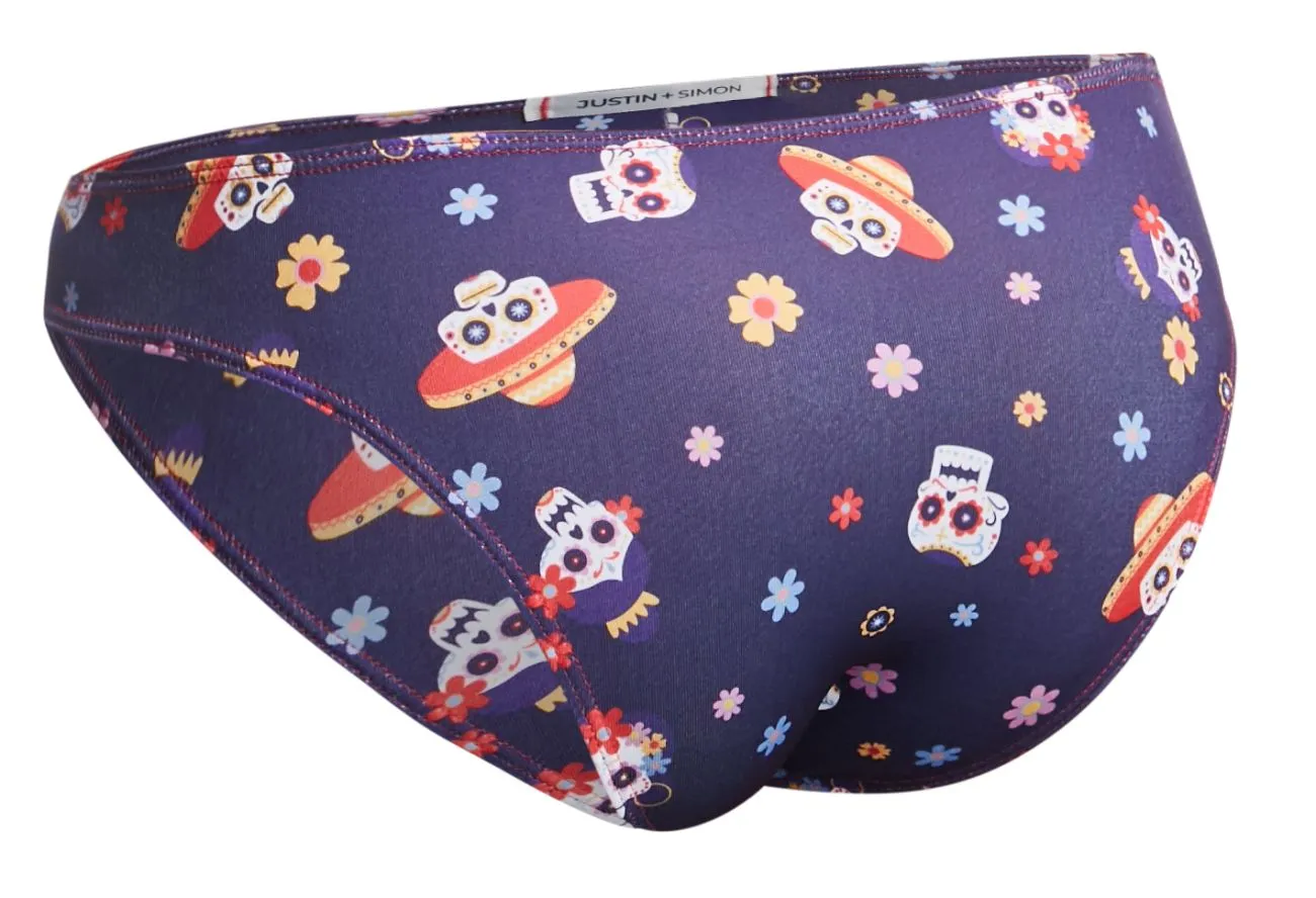 Kleidung_Justin   Simon_Herrenunterwäsche JUSTIN SIMON XSJ01 Klassischer Bikini Farbe Mexiko