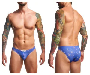 Kleidung_Justin   Simon_Herrenunterwäsche JUSTIN SIMON XSJ01 Klassischer Bikini Farbparty