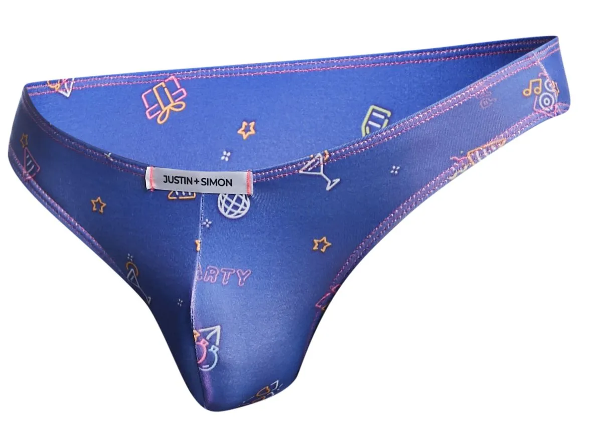 Kleidung_Justin   Simon_Herrenunterwäsche JUSTIN SIMON XSJ01 Klassischer Bikini Farbparty