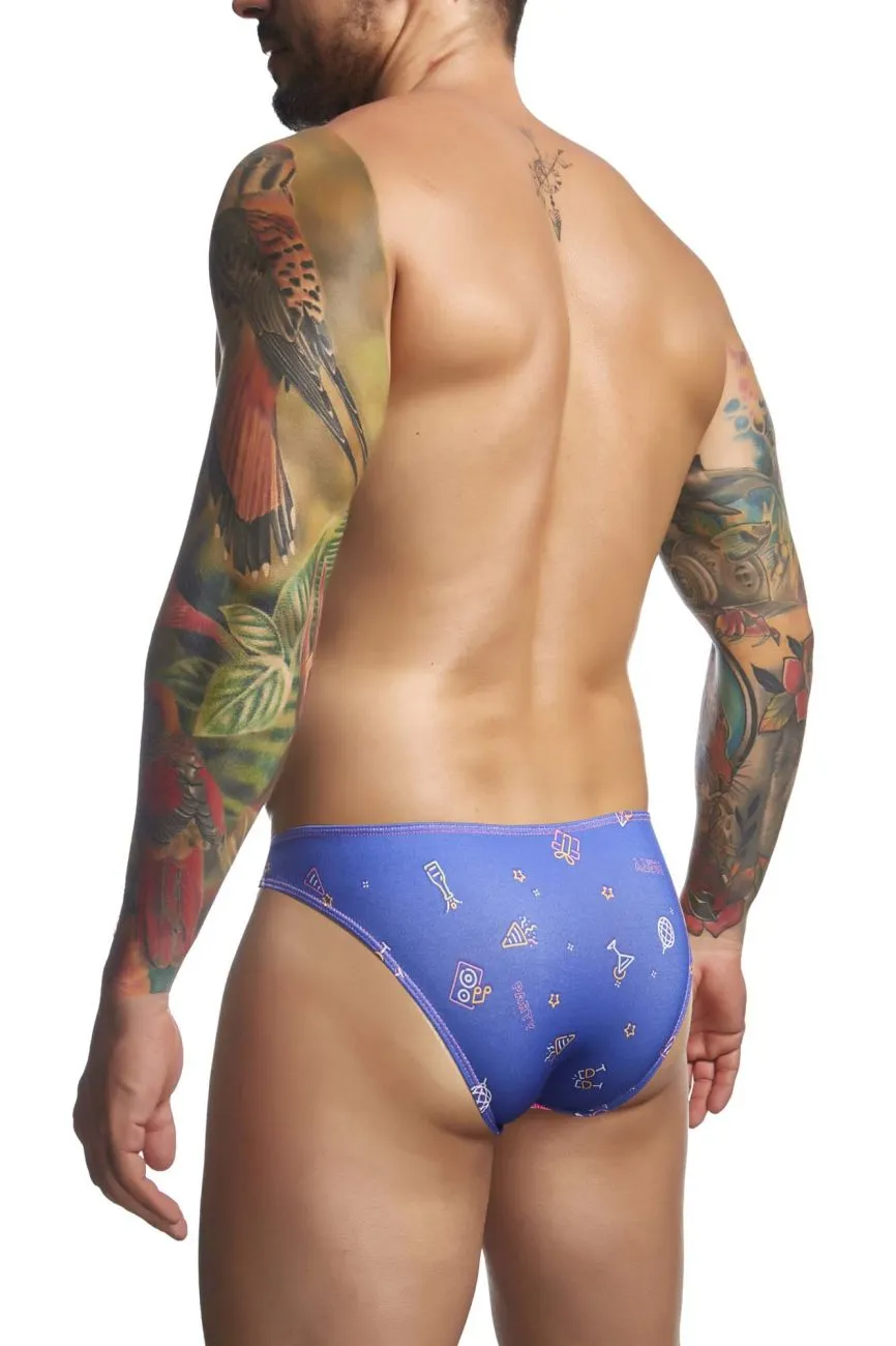 Kleidung_Justin   Simon_Herrenunterwäsche JUSTIN SIMON XSJ01 Klassischer Bikini Farbparty